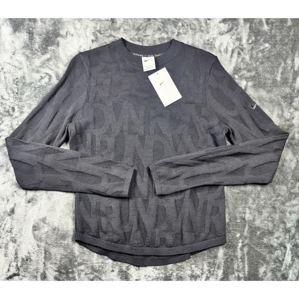 NWT Nike Running Division Women's M Running Mid Layer Wool Blend FB7829-010